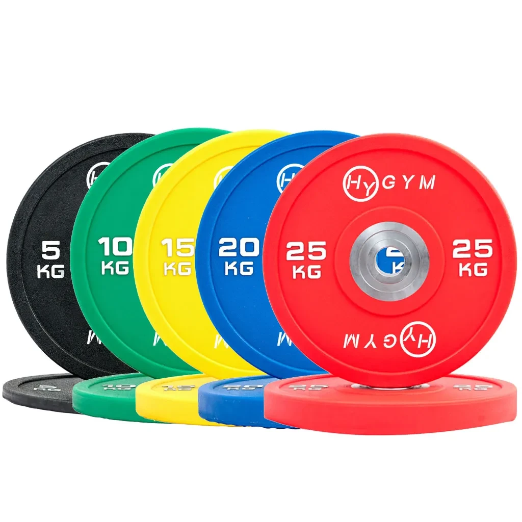 Colour Olympic Competition Bumper Plates 2.5Kg, 5Kg, 10Kg, 15Kg, 20Kg pair