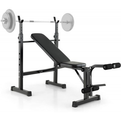 Weight Bench Press Set with Squat Rack – Home Gym Full-Body Workout (Brand: Sports)