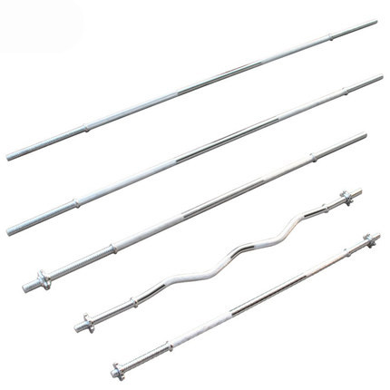 s Straight Barbells 3ft,4ft,5ft,6 feet with 4Feet EZ bar