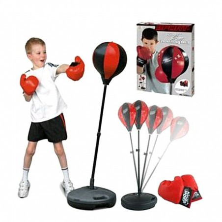 Punching Boxing Stand with Gloves Set