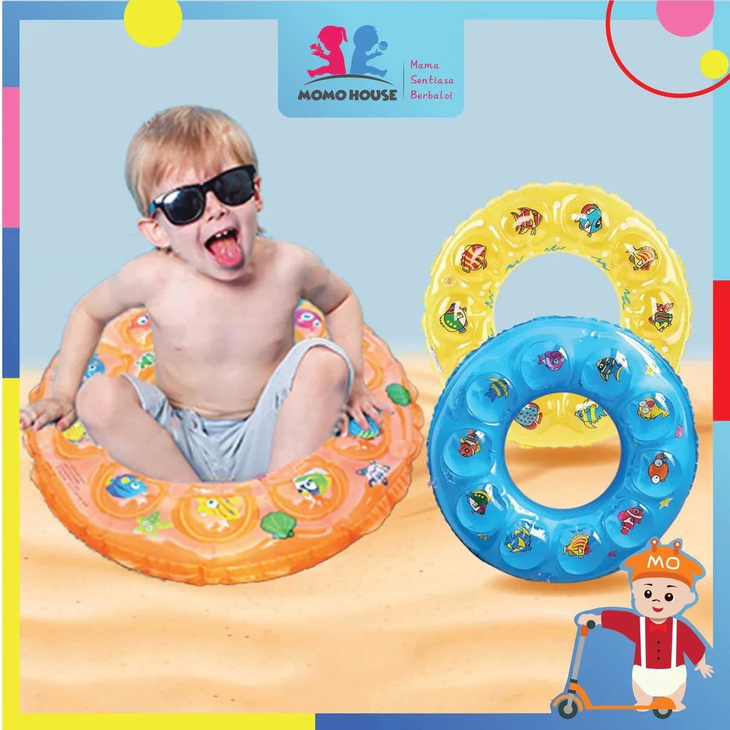 Double Thick Floating Safety Ring   for Swimming Pool   70CM 80CM 90CM
