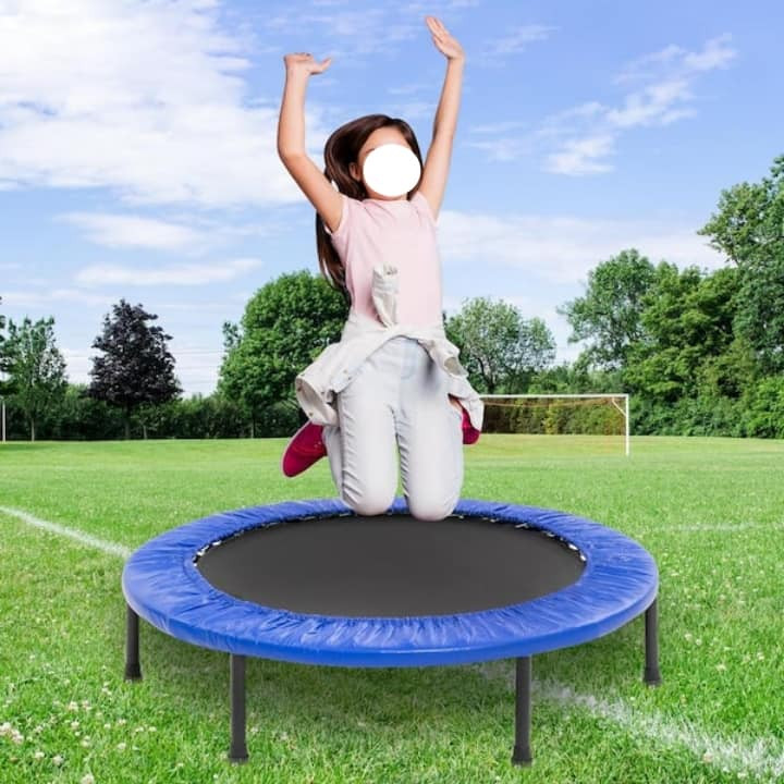 Trampoline – 36 inch – Black and Blue