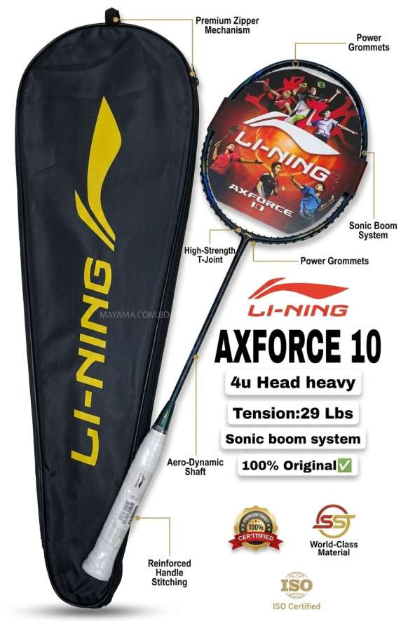 Li-Ning Axforce 10 Badminton Racket
