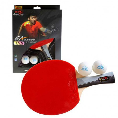Double Fish Table Tennis Racket 6A-C