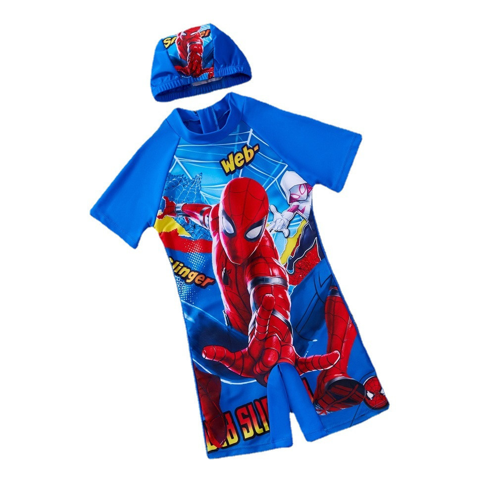 Spiderman One Piece Sunsafe Swimming Suit Swimwear Swimsuit