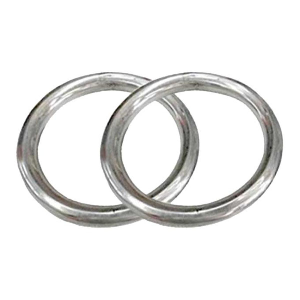 Gymnastics Rings Chin Up Ring Pack of Two pieces  Hanging ring Ring for Home Gym Full Body Workout medium size