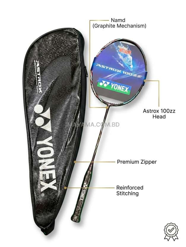 Yonex Astrox 100zz! Proffessional Badminton Racket. Head Heavy